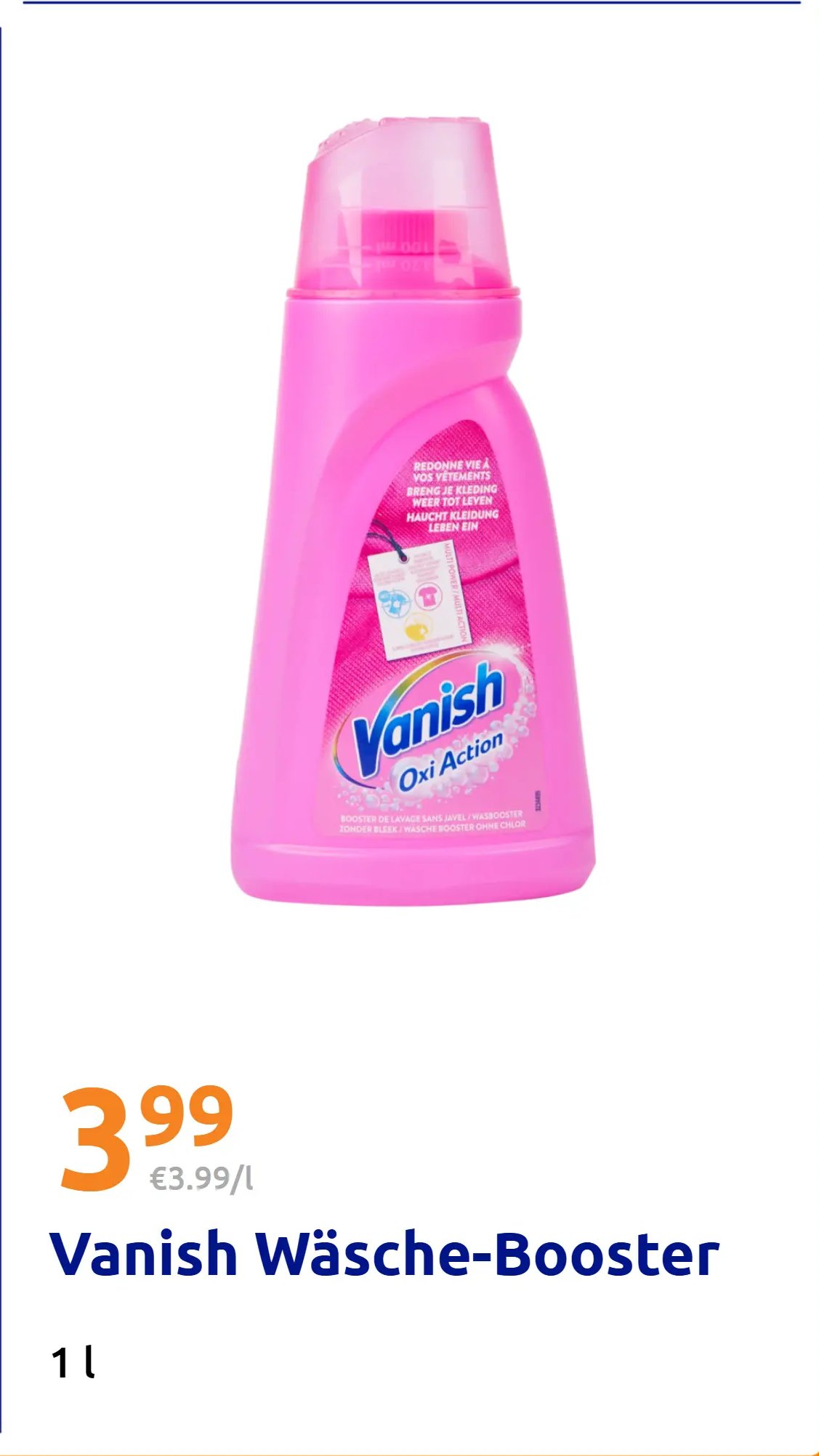 Vanish Wäsche-Booster