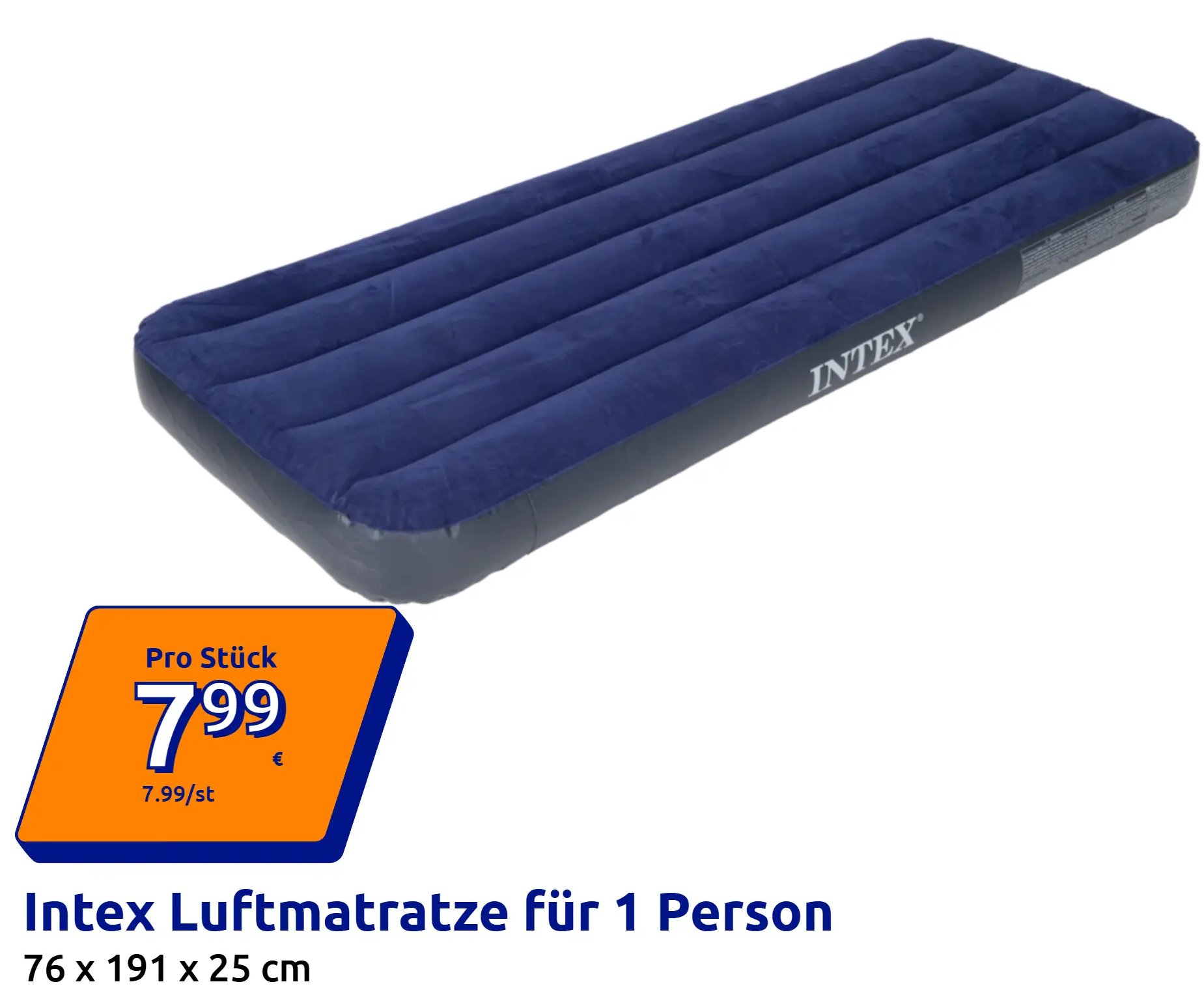 Intex Luftmatratze für 1 Person