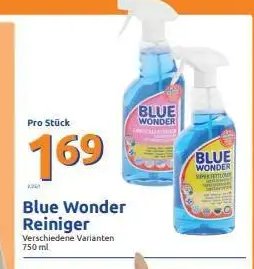 Blue Wonder Reiniger