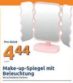 Make-up-Spiegel mit Beleuchtung