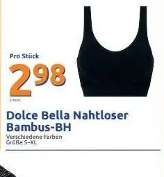 Dolce Bella Nahtloser Bambus-BH