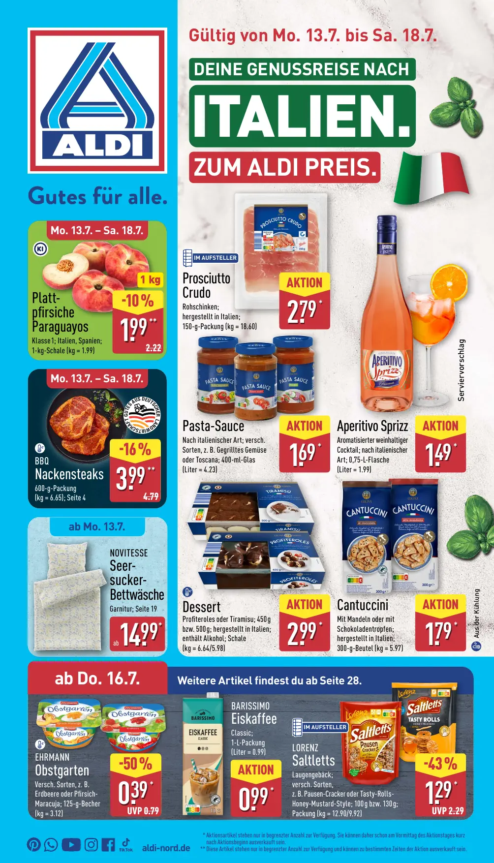 Aldi Nord Prospekt Seite 1