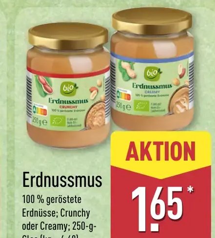 Erdnussmus
