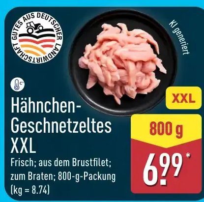Hähnchen-Geschnetzeltes XXL