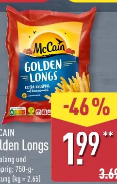 MCCAIN Golden Longs