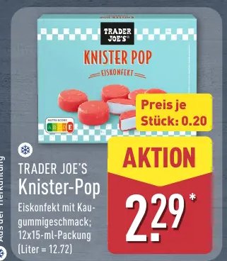 TRADER JOE'S Knister-Pop