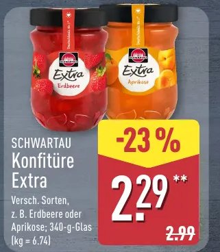 SCHWARTAU Konfitüre Extra