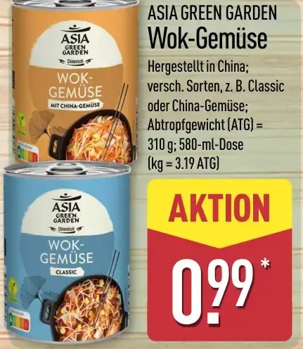 Wok-Gemüse