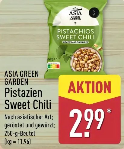 Pistazien Sweet Chili