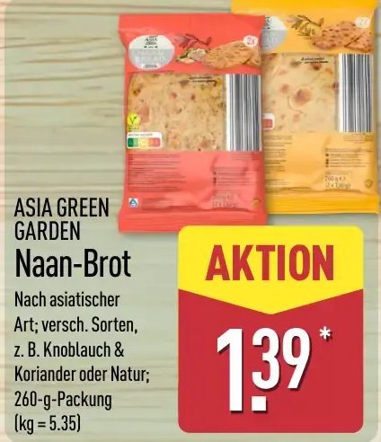 Naan-Brot