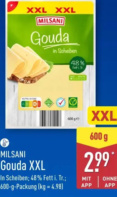 MILSANI Gouda XXL