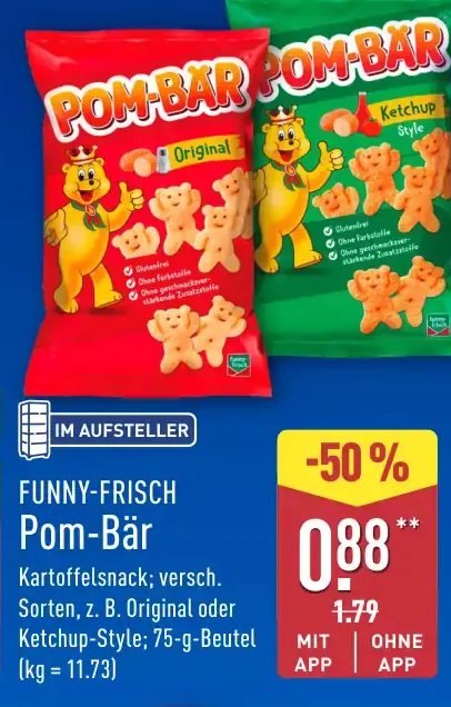 FUNNY-FRISCH Pom-Bär