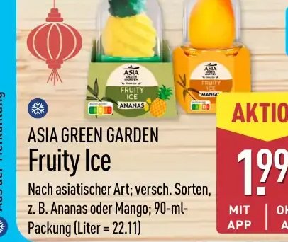 ASIA GREEN GARDEN Fruity Ice