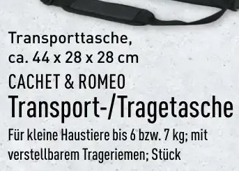 Transport-/Tragetasche