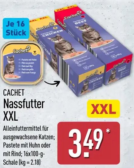 CACHET Nassfutter XXL