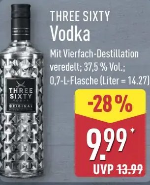 THREE SIXTY Vodka