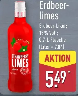 Erdbeer-limes