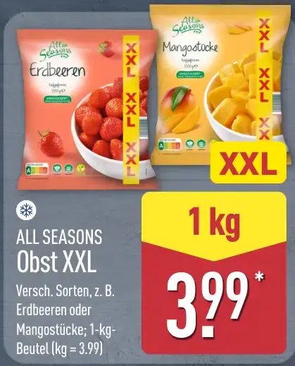ALL SEASONS Obst XXL
