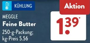 MEGGLE Feine Butter