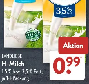 LANDLIEBE H-Milch