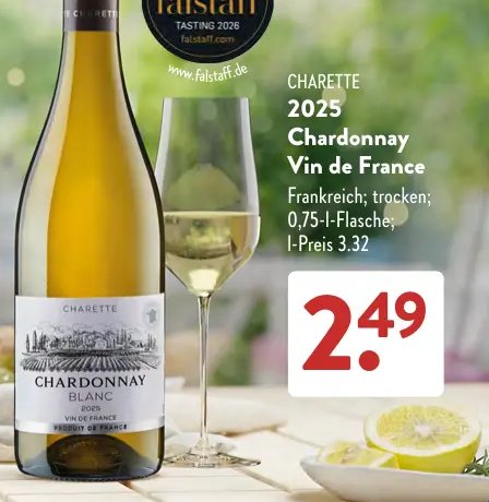 CHARETTE 2025 Chardonnay Vin de France