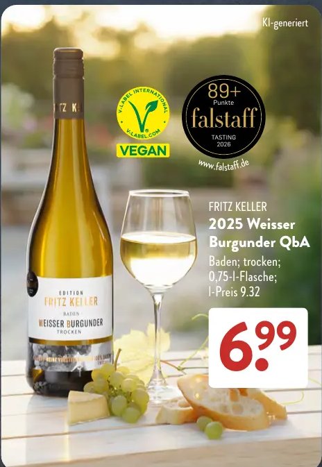 FRITZ KELLER 2025 Weisser Burgunder QbA