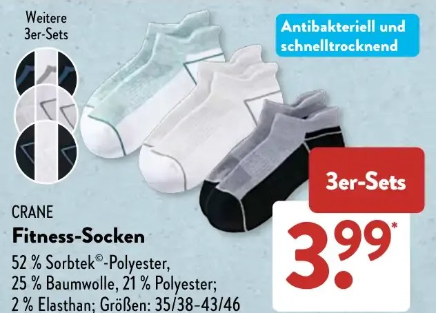 CRANE Fitness-Socken