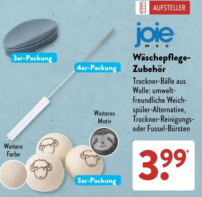 Joie Wäschepflege-Zubehör