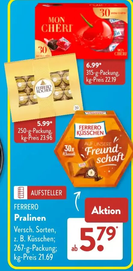 Ferrero Pralinen