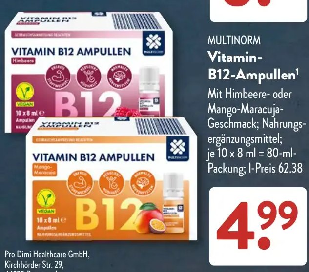 MULTINORM Vitamin-B12-Ampullen