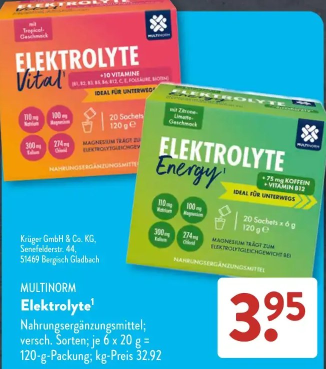 MULTINORM Elektrolyte
