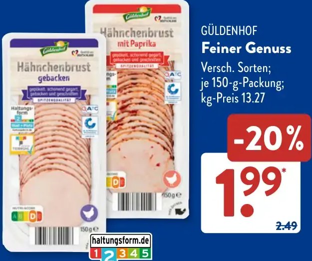 Feiner Genuss Hähnchenbrust