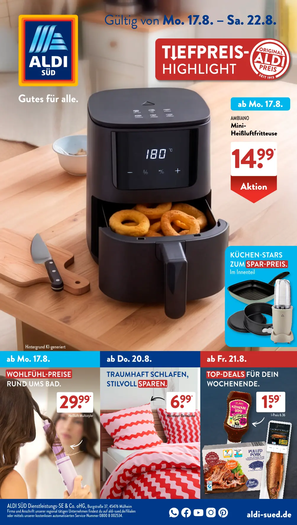 ALDI SÜD Prospekt nächste Woche zum Blättern