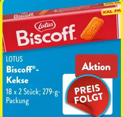 LOTUS Biscoff®-Kekse