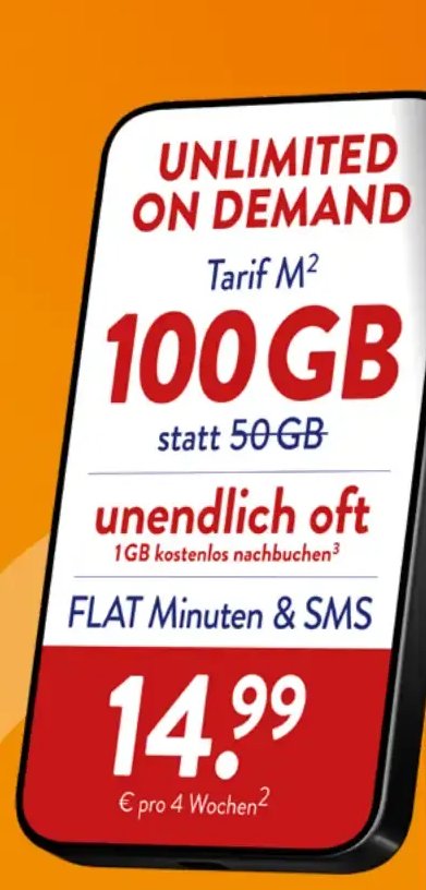 UNLIMITED ON DEMAND Tarif M