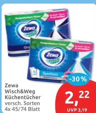 Zewa Wisch&Weg Küchentücher