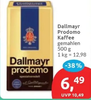 Dallmayr Prodomo Kaffee