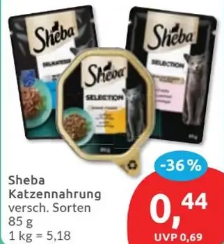 Sheba Katzennahrung