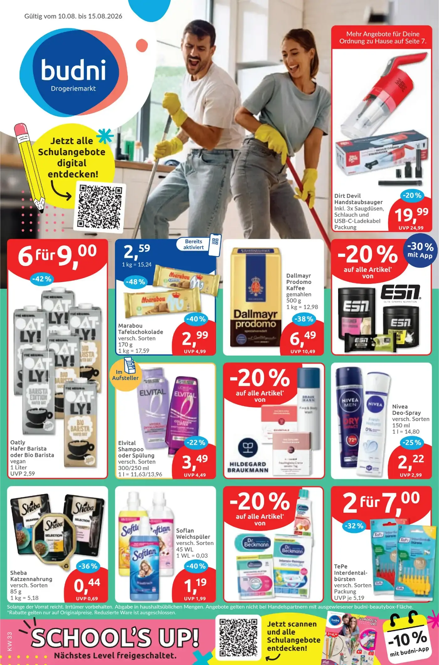 Budni Prospekt nächste Woche zum Blättern