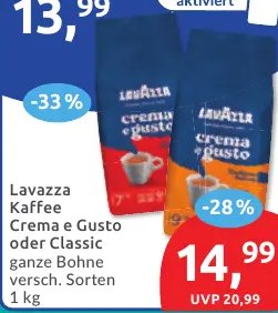 Lavazza Kaffee Crema e Gusto oder Classic