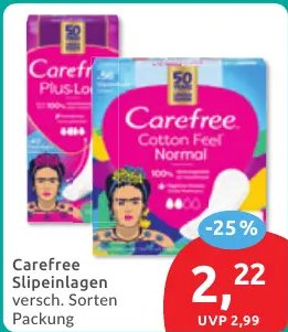 Carefree Slipeinlagen