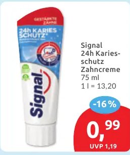 Signal 24h Karies-schutz Zahncreme