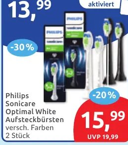 Philips Sonicare Optimal White Aufsteckbürsten