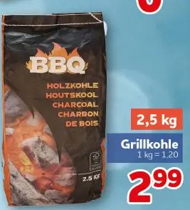 Grillkohle
