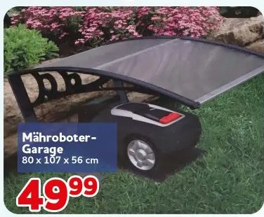 Mähroboter-Garage