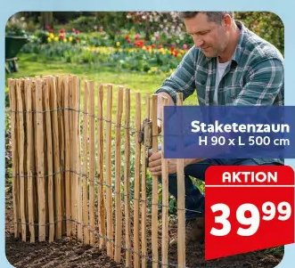 Staketenzaun