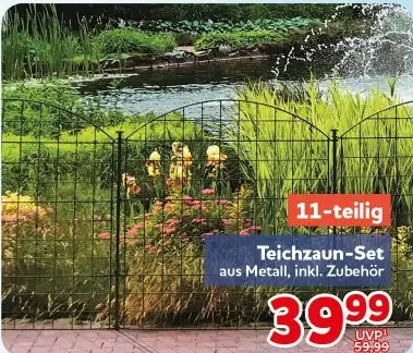 Teichzaun-Set