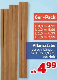 Pflanzstäbe