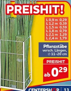 Pflanzstäbe