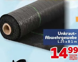 Unkraut-Abwehrgewebe